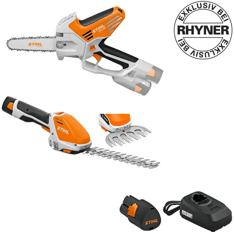 STIHL Gartengeräte GTA 40 und HSA 26 RHYNER-Set